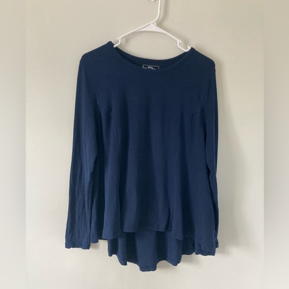 Ralph Lauren Double RL Tops - Ralph Lauren Active Long-Sleeve Shirt (L)